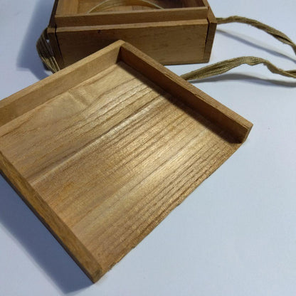 Kyoto Maki-e Kogo Incense Container - Gold Aoi-Mon & Lotus with Signed Box