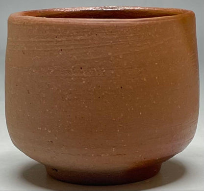 Bizen Hidasuki Guinomi Sake Cup by Yamamoto Yuichi with Signed Box