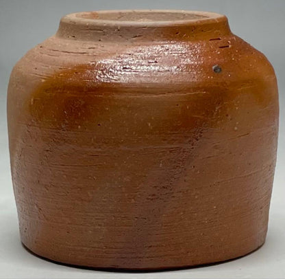 Bizen Hidasuki Guinomi Sake Cup by Yamamoto Yuichi with Signed Box