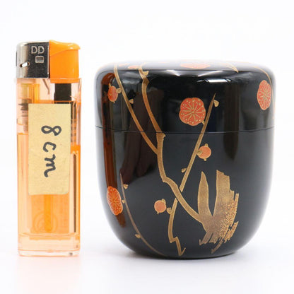 Plum Blossom Maki-e Rikyu-gata Chu-Natsume — Sakurai Ichiryo