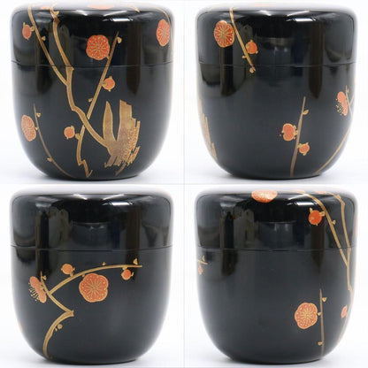 Plum Blossom Maki-e Rikyu-gata Chu-Natsume — Sakurai Ichiryo