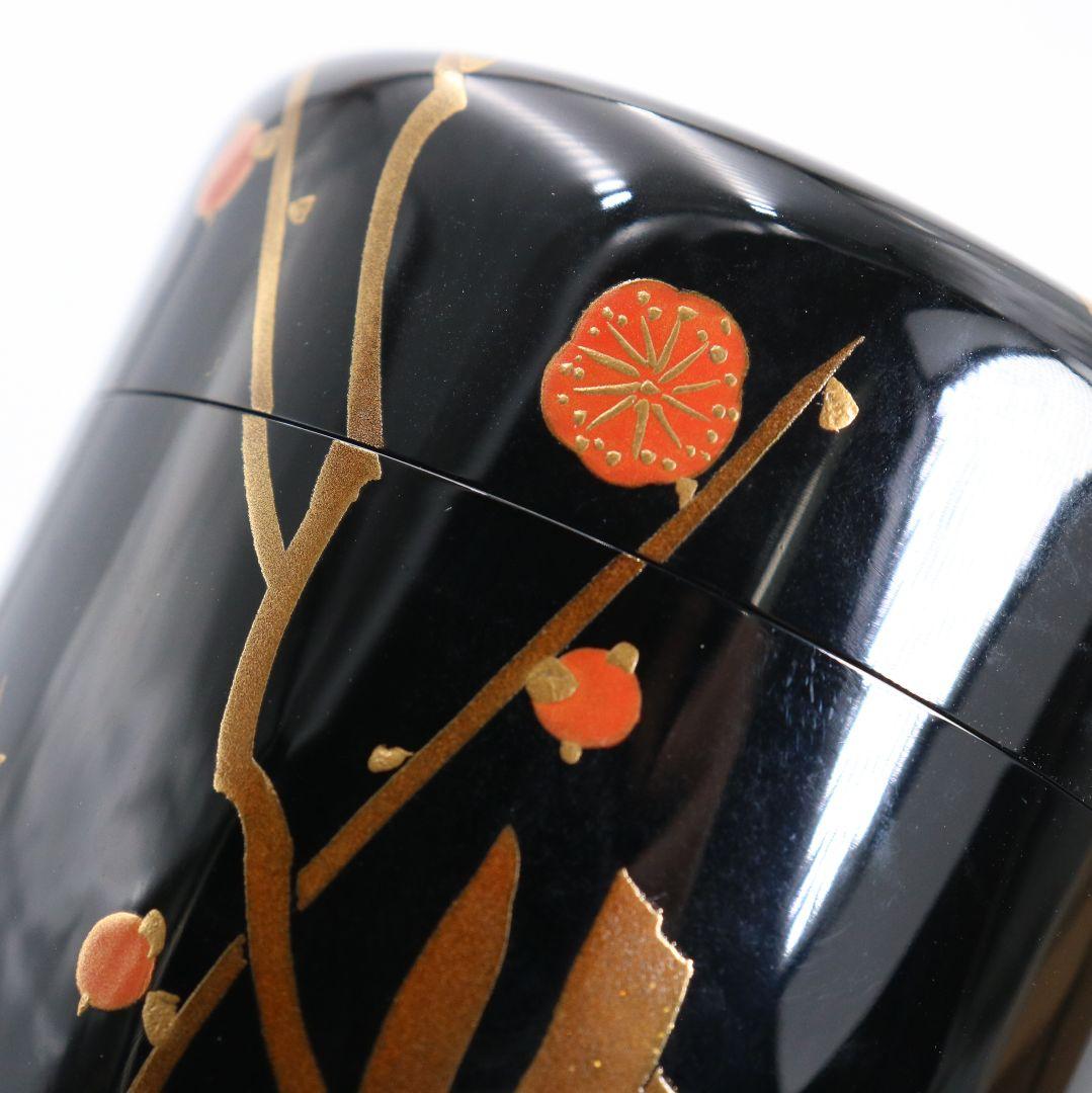 Plum Blossom Maki-e Rikyu-gata Chu-Natsume — Sakurai Ichiryo