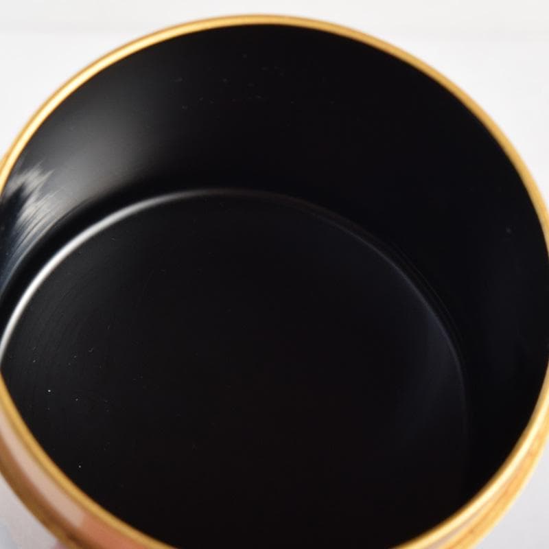 Wajima Lacquer Yukibuki Natsume by Kakigi Akira - Bell Cricket Maki-e Tea Caddy