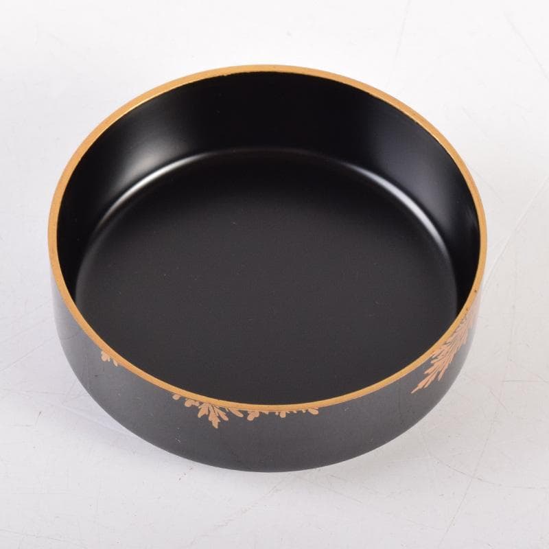 Wajima Lacquer Yukibuki Natsume by Kakigi Akira - Bell Cricket Maki-e Tea Caddy