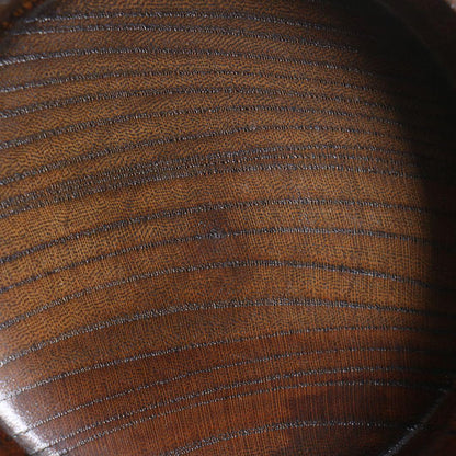 Hira-Natsume by Nakamura Kosai — Yukiwa Snowflake Maki-e, Natural Wood Grain, Tomobako