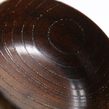 Hira-Natsume by Nakamura Kosai — Yukiwa Snowflake Maki-e, Natural Wood Grain, Tomobako