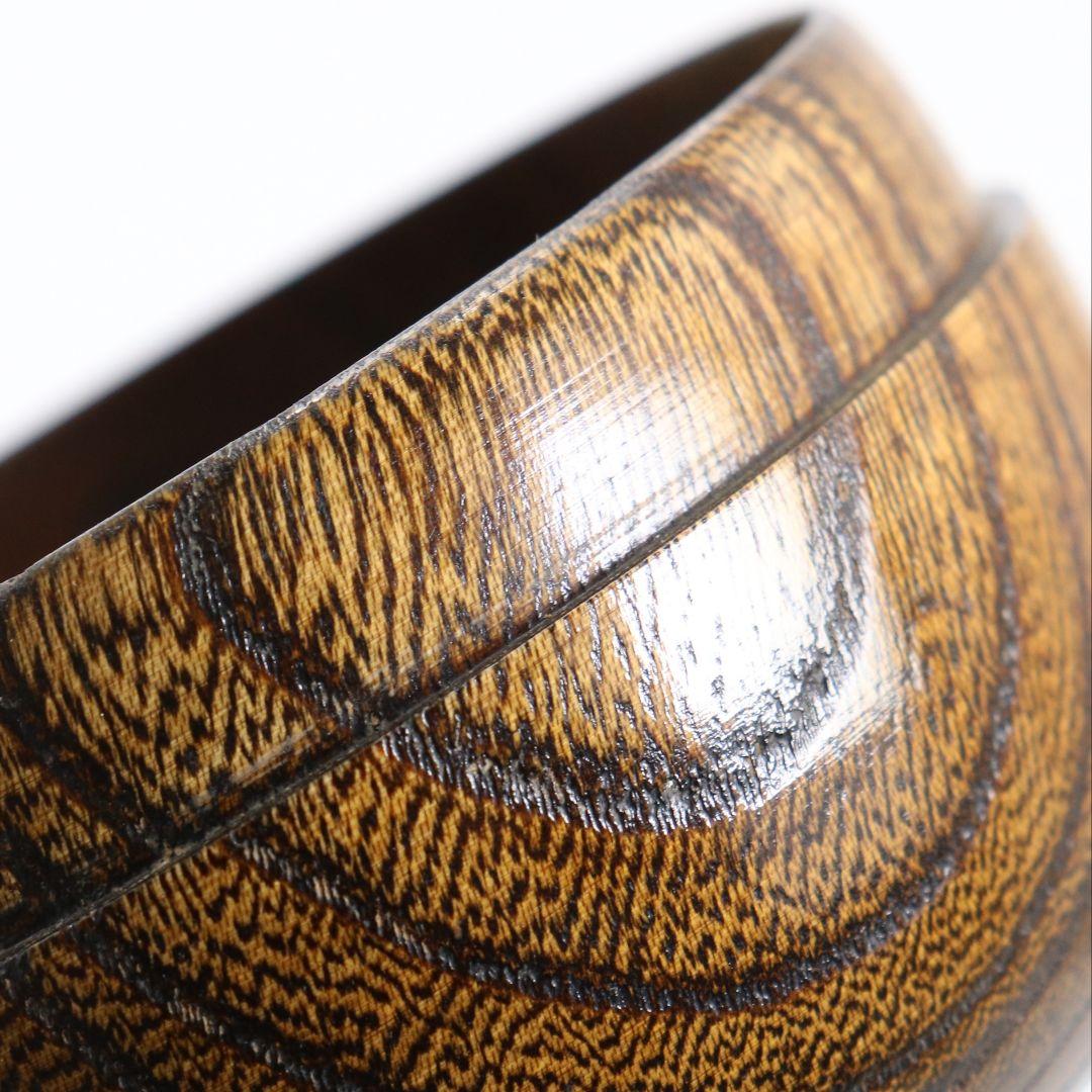 Hira-Natsume by Nakamura Kosai — Yukiwa Snowflake Maki-e, Natural Wood Grain, Tomobako