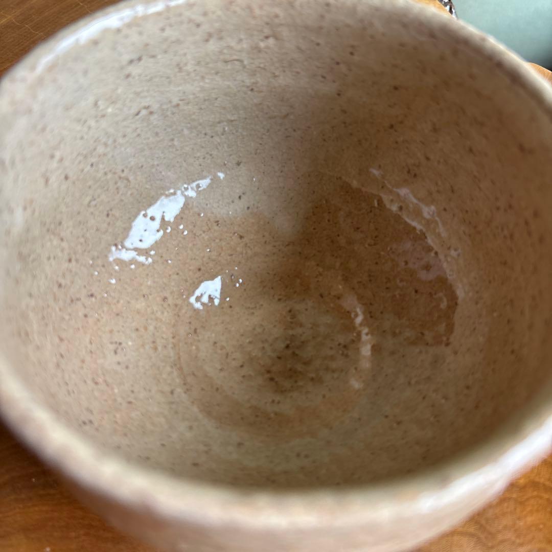 Hagi-Yaki Tea Bowl by Masamine Kiln | Odaka Shoho | Warm Pink Crackle Glaze | Matcha Bowl with Signed Box