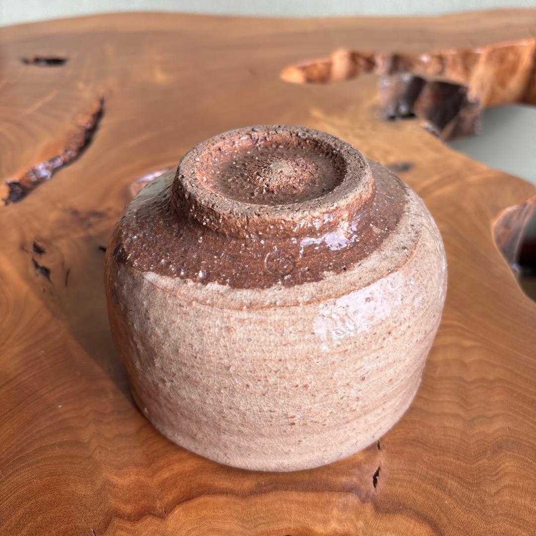 Hagi-Yaki Tea Bowl by Masamine Kiln | Odaka Shoho | Warm Pink Crackle Glaze | Matcha Bowl with Signed Box