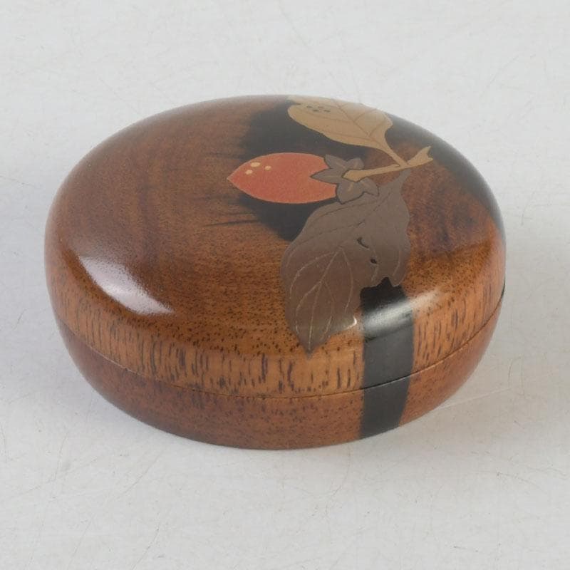 Nakamura Soetsu Kurogaki Wood Persimmon Maki-e Kogō — Yamanaka Lacquer
