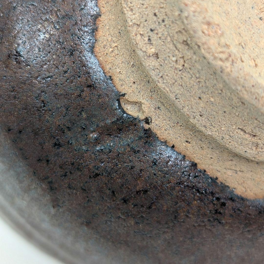 Ihara Kotaro Sabi-yu Rust Glaze Tea Bowl - Iron Oxide Chawan