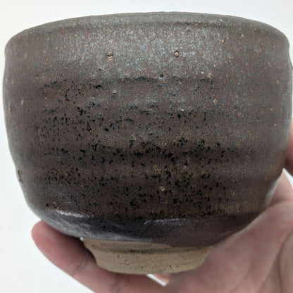Ihara Kotaro Sabi-yu Rust Glaze Tea Bowl - Iron Oxide Chawan