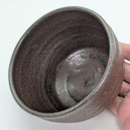 Ihara Kotaro Sabi-yu Rust Glaze Tea Bowl - Iron Oxide Chawan