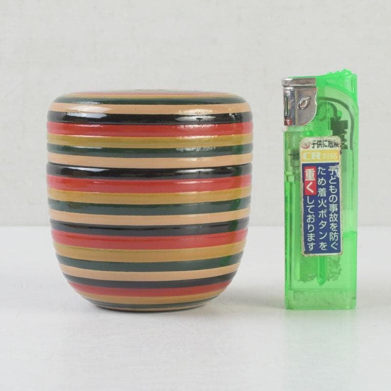 Kanazawa Lacquerware Koma-nuri Chūnatsume Tea Caddy by Nōsaku, Tomobako