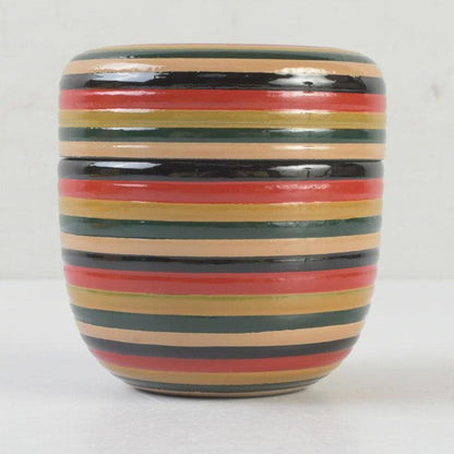 Kanazawa Lacquerware Koma-nuri Chūnatsume Tea Caddy by Nōsaku, Tomobako