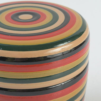 Kanazawa Lacquerware Koma-nuri Chūnatsume Tea Caddy by Nōsaku, Tomobako