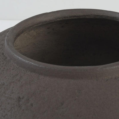 Hata Shunsai Round Iron Tea Kettle Marugata Chagama with Tomobako