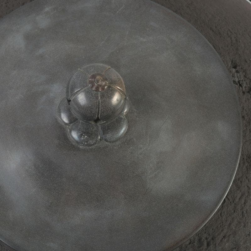Hata Shunsai Round Iron Tea Kettle Marugata Chagama with Tomobako