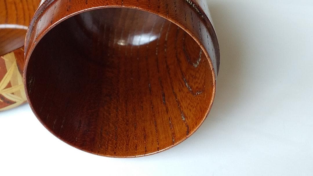 Kaga Maki-e Natsume Tea Caddy — Bamboo Grove by Okamoto Yasumitsu, Signed Tomobako, New Unused