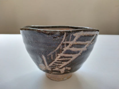 Imperial Theme Bridge Tea Bowl by Mizuno Shoichi — Odai Hashi Chawan with Tomobako, Japanese Ceramics