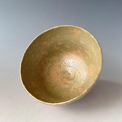 Pine Ash Glaze Roji Tea Garden Path Chawan by Heian Shiun