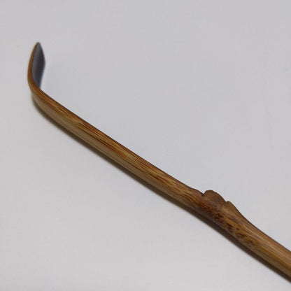 Susudake Bamboo Tea Scoop Chashaku Mei Yachiyo with Signed Box and Tube