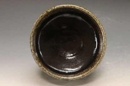Edo Yashima-yaki Nagashi-gusuri Matcha Chawan by Mitani Rinzo — Published in Kinsei no Chawan Vol. 6, with Kuroda Totoan Sai-sei-bako