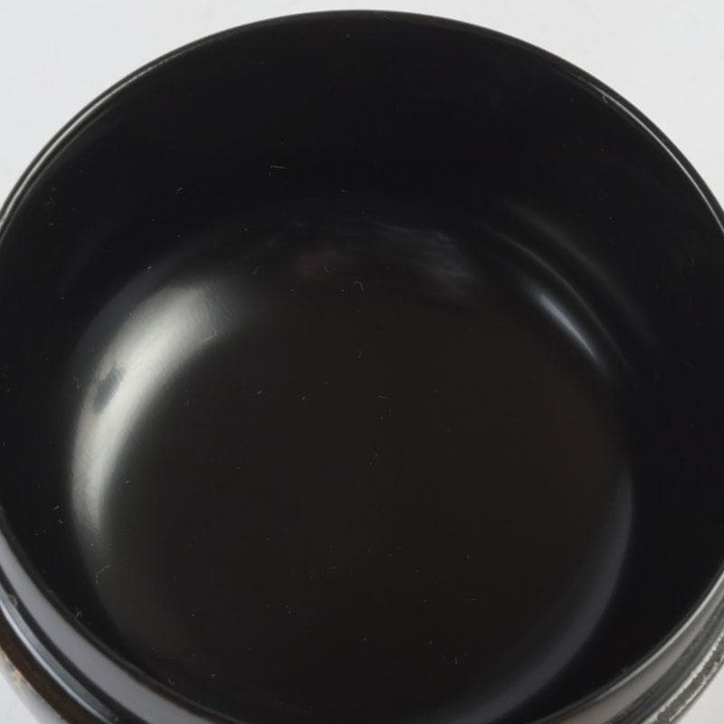 Japanese Lacquer Tea Caddy Hira-Natsume — Weeping Willow Maki-e by Yusai, Tomobako