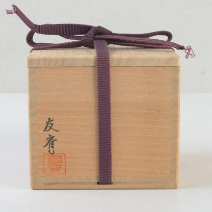 Japanese Lacquer Tea Caddy Hira-Natsume — Weeping Willow Maki-e by Yusai, Tomobako