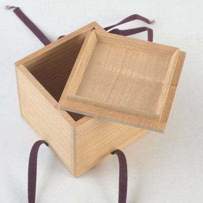 Japanese Lacquer Tea Caddy Hira-Natsume — Weeping Willow Maki-e by Yusai, Tomobako
