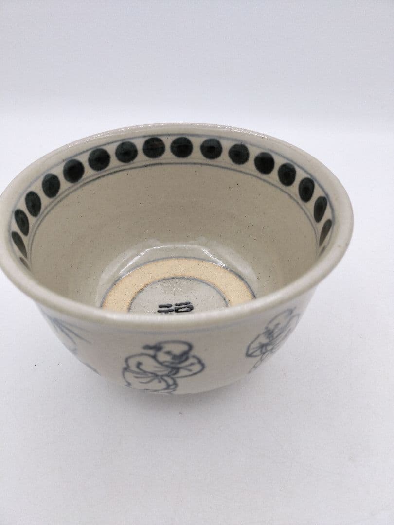 Zeze-yaki Annam Seven Sages Tea Bowl - Enshu Kiln Chawan by Omi Kagerou-en