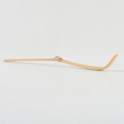 Bamboo Chashaku Tea Scoop by Kagerin Sotoku — Named 'Juhyo' (Frost-Rime) — Zen Tea Ceremony Utensil with Inscription by Zen Master Sato Bokudo