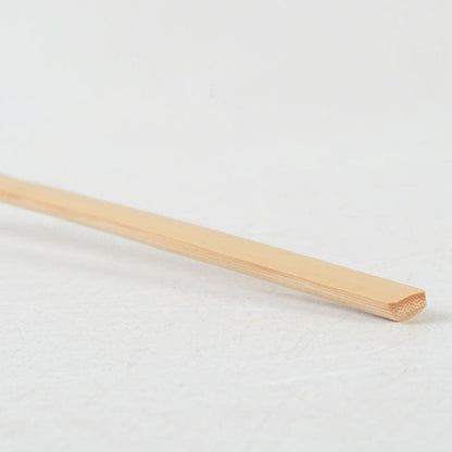 Bamboo Chashaku Tea Scoop by Kagerin Sotoku — Named 'Juhyo' (Frost-Rime) — Zen Tea Ceremony Utensil with Inscription by Zen Master Sato Bokudo
