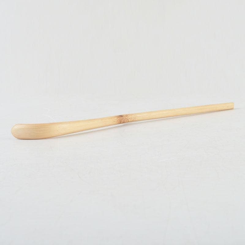 Bamboo Chashaku Tea Scoop by Kagerin Sotoku — Named 'Juhyo' (Frost-Rime) — Zen Tea Ceremony Utensil with Inscription by Zen Master Sato Bokudo