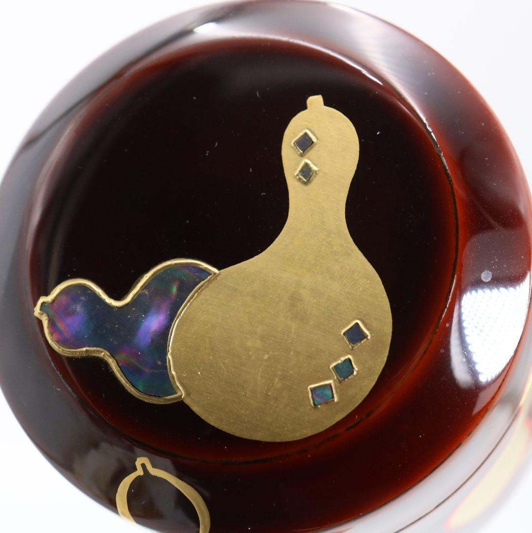Mubyo Gourd Natsume by Nakamura Kaho – Japanese Tea Caddy – Wajima Lacquer – Japan