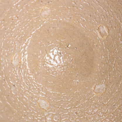 Karatsu Kawakujira Chawan by Nakazato Muan, Inscribed by Sokuchūsai 13th Omotesenke