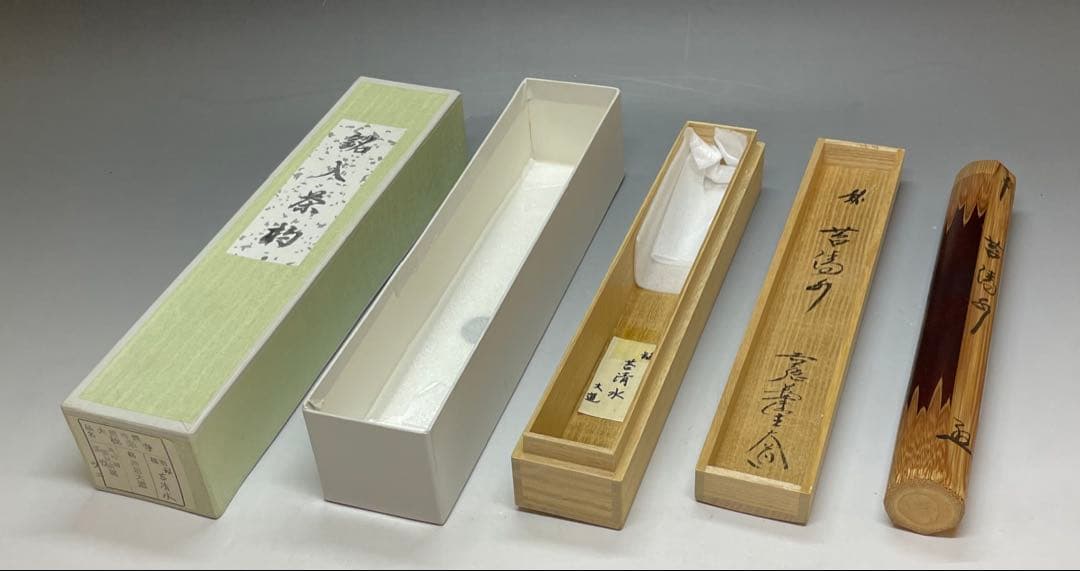 Kagebayashi Sotoku Chashaku Koke Shimizu Daitokuji Nishigaki Daido Inscription