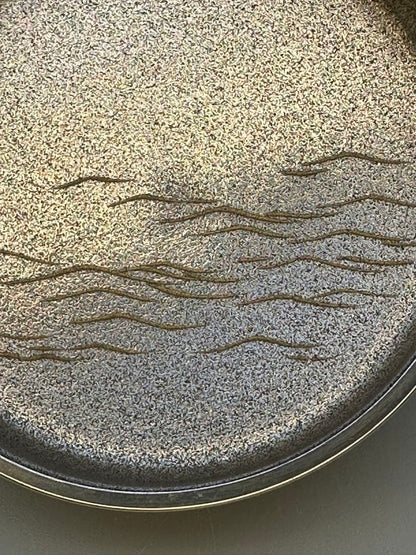 Haruno Kogo Incense Container by Okamoto Shisendo | Kyoto Tame-nuri Lacquer, Gold-Silver Maki-e Spring Field, Nashiji Interior, Tomobako