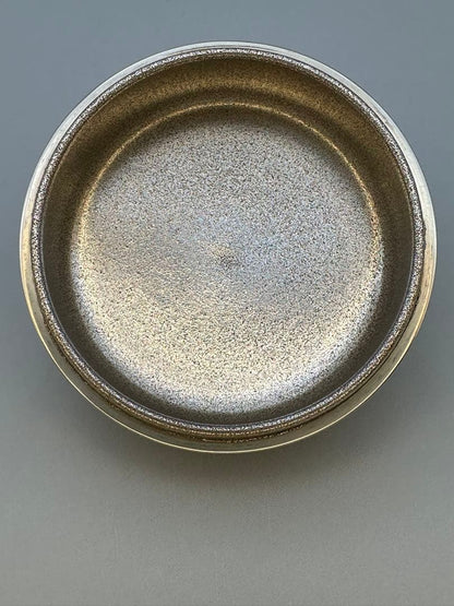 Haruno Kogo Incense Container by Okamoto Shisendo | Kyoto Tame-nuri Lacquer, Gold-Silver Maki-e Spring Field, Nashiji Interior, Tomobako