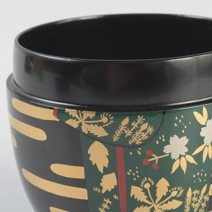 Taresode Maki-e Chu-Natsume by Iwakura Rikei - Sokuchu-sai Style Lacquer Tea Caddy