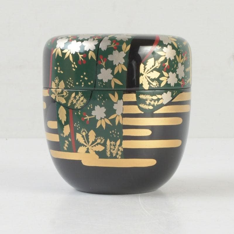 Taresode Maki-e Chu-Natsume by Iwakura Rikei - Sokuchu-sai Style Lacquer Tea Caddy