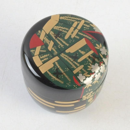 Taresode Maki-e Chu-Natsume by Iwakura Rikei - Sokuchu-sai Style Lacquer Tea Caddy