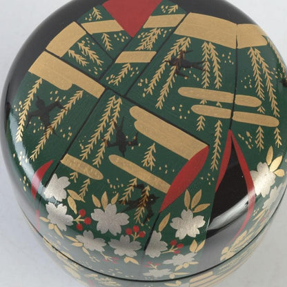 Taresode Maki-e Chu-Natsume by Iwakura Rikei - Sokuchu-sai Style Lacquer Tea Caddy