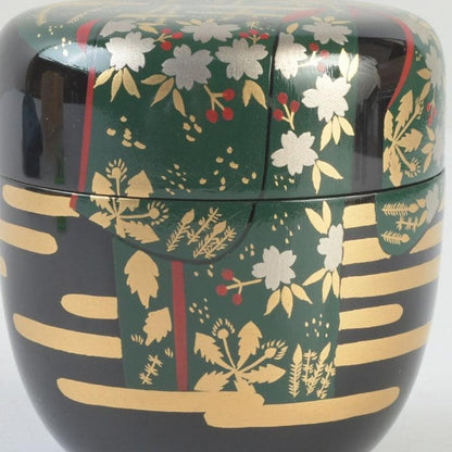 Taresode Maki-e Chu-Natsume by Iwakura Rikei - Sokuchu-sai Style Lacquer Tea Caddy
