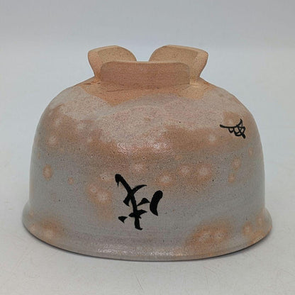 Kinkai Chawan by Rakuzan Kiln – Japanese Tea Bowl – Edo Senke Inscribed – Japan