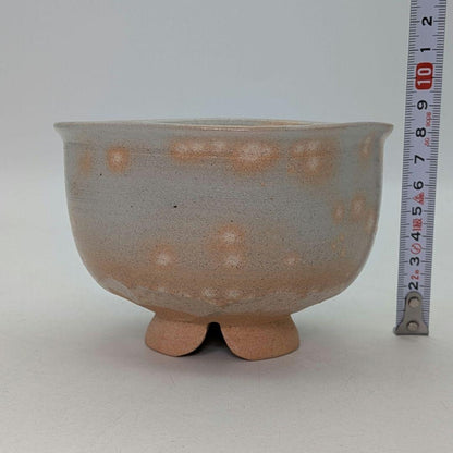Kinkai Chawan by Rakuzan Kiln – Japanese Tea Bowl – Edo Senke Inscribed – Japan