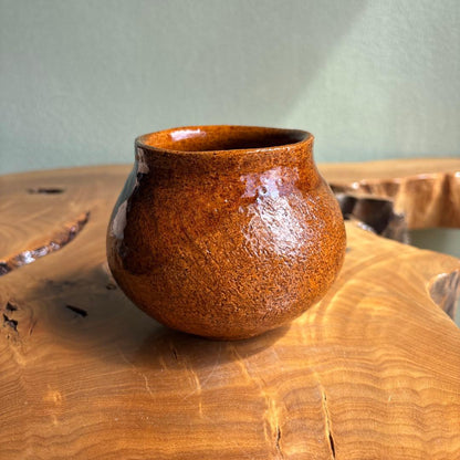 Ōhi Ware Kensui — Ame-yū Waste-Water Vessel by Ōhi Tōki, Kanazawa