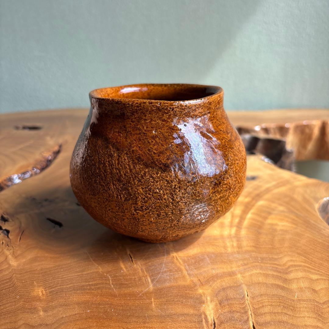 Ōhi Ware Kensui — Ame-yū Waste-Water Vessel by Ōhi Tōki, Kanazawa