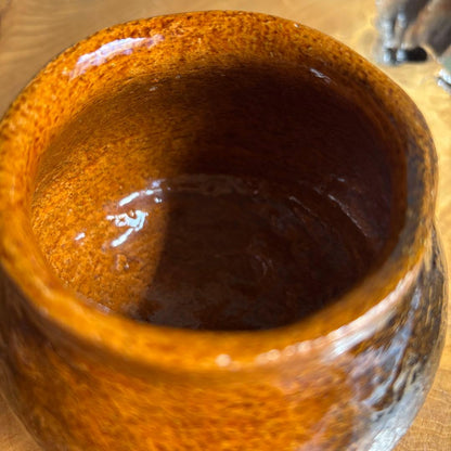 Ōhi Ware Kensui — Ame-yū Waste-Water Vessel by Ōhi Tōki, Kanazawa