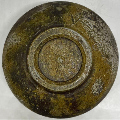 Bizen Chawan Wood-Fired Tea Bowl Yamamoto Izuru Signed Tomobako
